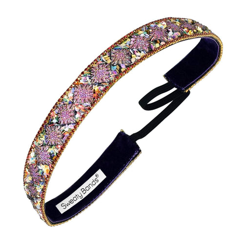 Bling | Gypsy Glam | Pink, Multi | 7/8 Inch Sweaty Bands Non Slip Headband