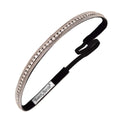 Bling | Ice Ice Lady | Silver | 3/8 Inch Sweaty Bands Non Slip Headband