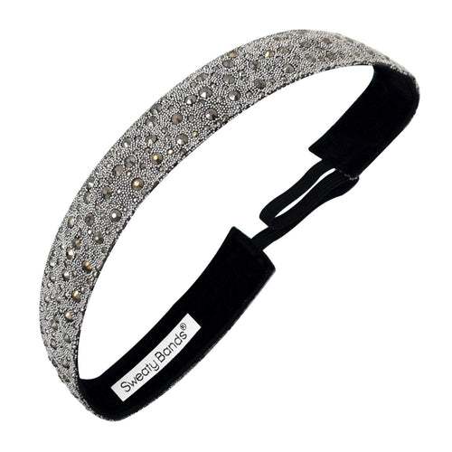 Bling It | Date Night | Charcoal | 7/8 Inch Sweaty Bands