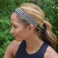 Bling | Queening | 1 Inch Sweaty Bands Non Slip Headband