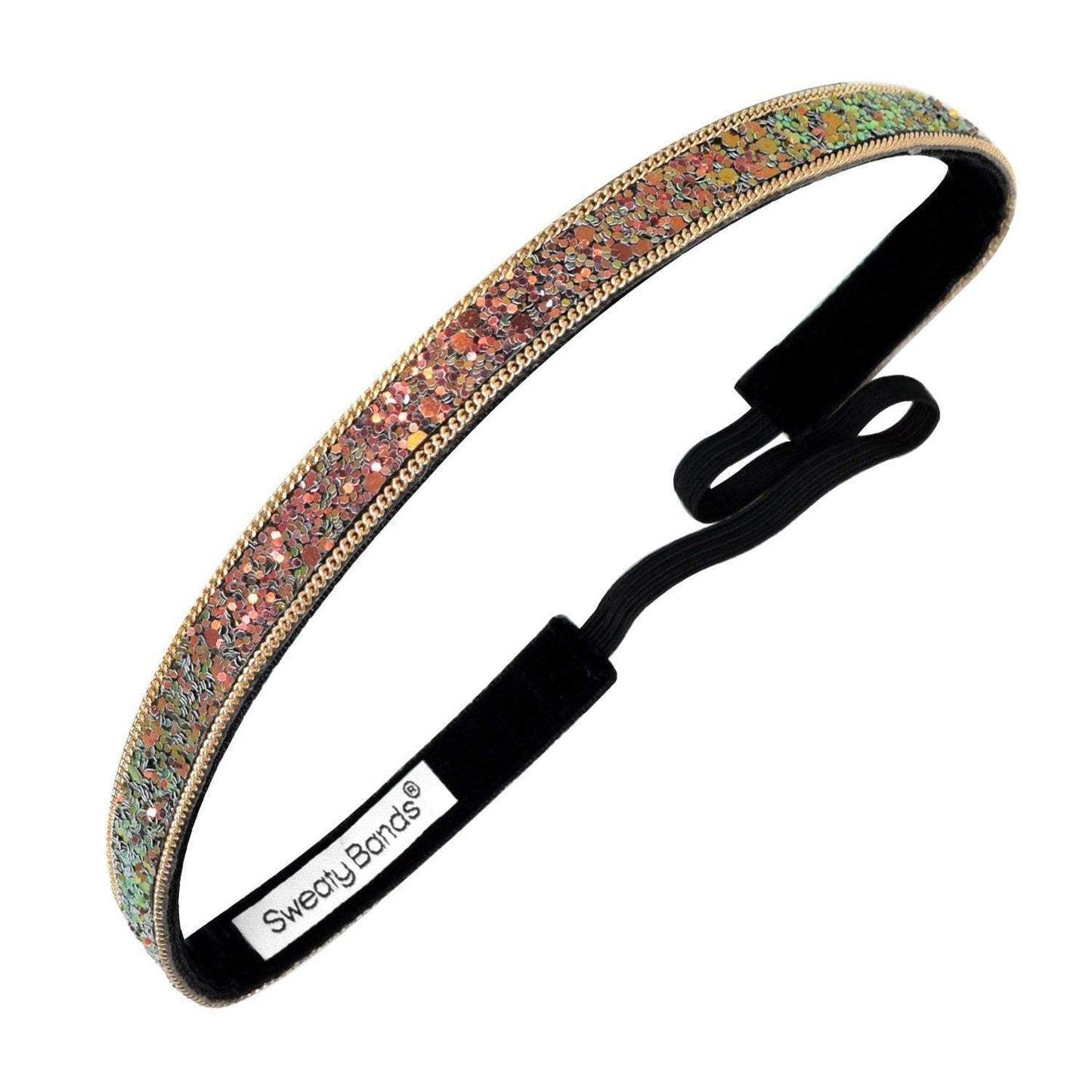 Bling | Rise and Shine | Multi | 3/8 Inch Sweaty Bands Non Slip Headband