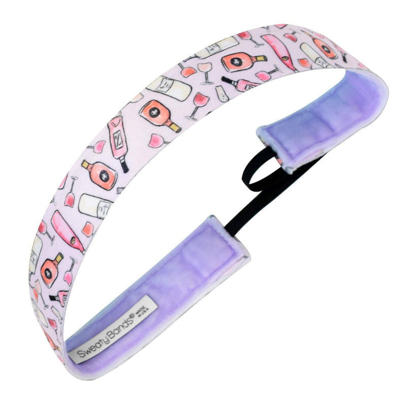 Call 9 Wine Wine | Light Pink | 1 Inch Sweaty Bands
