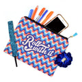 Catch All | Roll With It | Orange, Blue Sweaty Bands Non Slip Headband