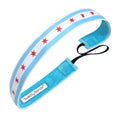 City Pride | Chicago Flag | Multi | 1 Inch Sweaty Bands Non Slip Headband