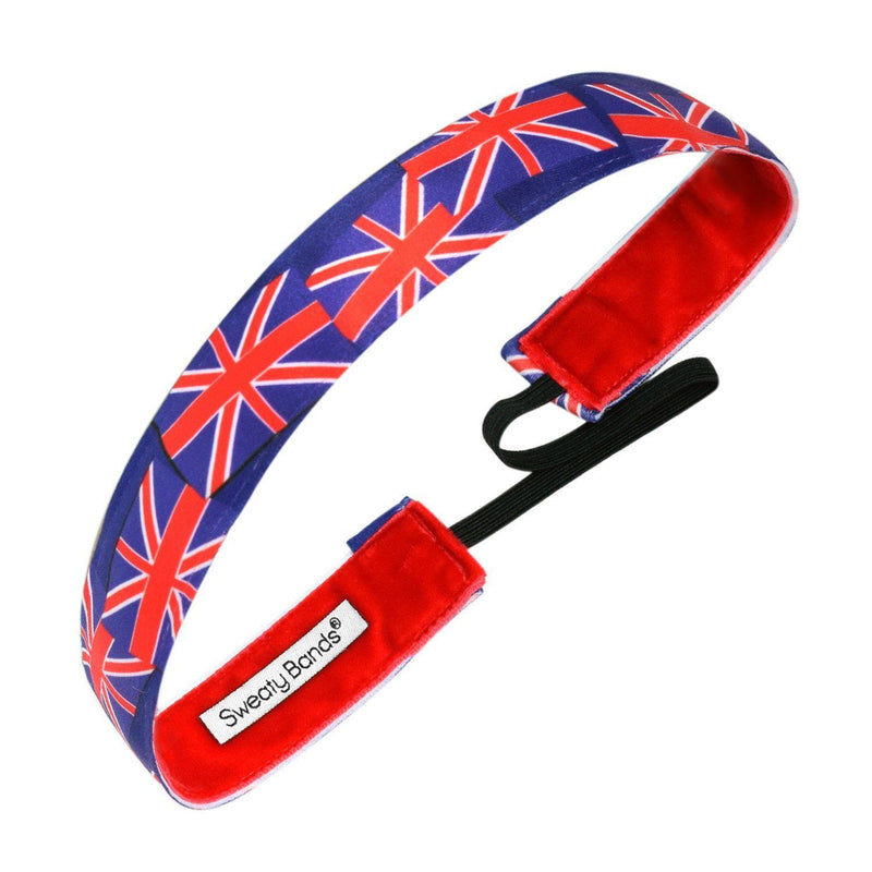 Country Pride United Kingdom Flag Sweaty Bands Non Slip Headband