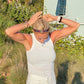 Don't Box Me In | Pink, Green, Purple | 1 Inch Sweaty Bands Non Slip Headband