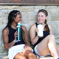 Don't Cross Me | White, Multi | 3/8 Inch Sweaty Bands Non Slip Headband