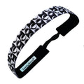 Eclipse | Black, White | 1 Inch Sweaty Bands Non Slip Headband