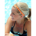 Electric Slide Neon Red, Yellow Sweaty Bands Non Slip Headband