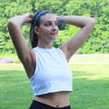 Everything Whale Be Alright | Blue, Black | 1 Inch Sweaty Bands Non Slip Headband