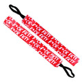 F#ck F#ckity F#ck | Red | 1 Inch Sweaty Bands Non Slip Headband