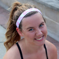 F#ck This Sh#t | White, Pink | 1 Inch Sweaty Bands Non Slip Headband
