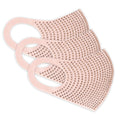 Face Mask | Bling Extra | 3 Pack | Blush Pink, Blush Sweaty Bands Non Slip Headband