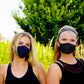 Face Mask | Bling Extra | 3 Pack | Navy, Navy Sweaty Bands Non Slip Headband