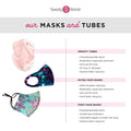 Face Mask | Bling Extra | SINGLE | Black, Pink Sweaty Bands Non Slip Headband