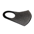 Face Mask | Bling Extra | SINGLE | Black, Silver Sweaty Bands Non Slip Headband