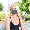 Face Mask | Bling Extra | SINGLE | Black, Silver Sweaty Bands Non Slip Headband