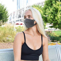 Face Mask | Bling Extra | SINGLE | Black, Silver Sweaty Bands Non Slip Headband