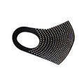 Face Mask | Bling Extra | SINGLE | Black, Silver Sweaty Bands Non Slip Headband