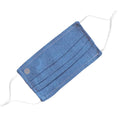 Face Mask | Chambray Pleat | Light Blue Sweaty Bands Non Slip Headband