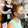 Face Mask | Extra | 3 Pack | Houndstooth Sweaty Bands Non Slip Headband