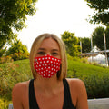 Face Mask |  Extra | 3 Pack | Polka Dots Sweaty Bands Non Slip Headband