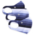 Face Mask | Extra | 3 Pack | Stripes | Navy Sweaty Bands Non Slip Headband