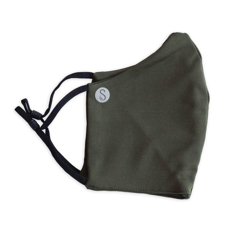 Face Mask | First | Hunter Green Sweaty Bands Non Slip Headband