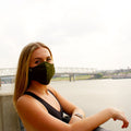 Face Mask | First | Hunter Green Sweaty Bands Non Slip Headband