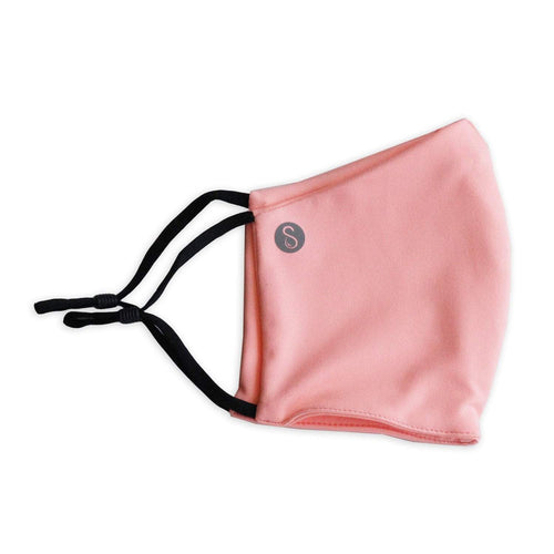 Face Mask | First | Peach Sweaty Bands Non Slip Headband