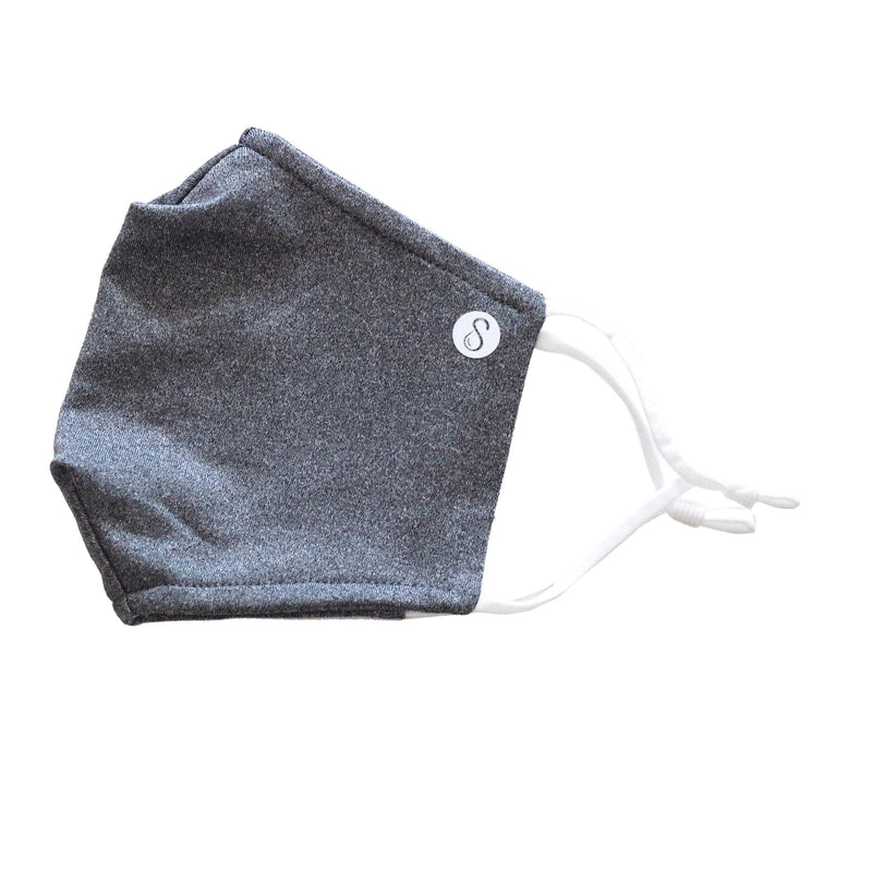 Face Mask |  Fresh | Heathered Grey Sweaty Bands Non Slip Headband