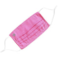 Face Mask | Oxford Pleat | Bright Pink Sweaty Bands Non Slip Headband