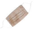 Face Mask | Oxford Pleat | Camel Sweaty Bands Non Slip Headband