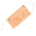 Face Mask | Oxford Pleat | Orange Sweaty Bands Non Slip Headband