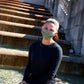 Face Mask | Oxford Pleat | Spruce Sweaty Bands Non Slip Headband