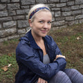 Fall Feels | Navy | 1 Inch Sweaty Bands Non Slip Headband