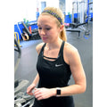 Fleur de Lis Black, Multi Sweaty Bands Non Slip Headband