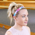 Florabora | Multi | 1 Inch Sweaty Bands Non Slip Headband