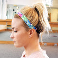 Florabora | Multi | 1 Inch Sweaty Bands Non Slip Headband