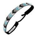 Gift Pack | Bling It Chevron So Chic Turquoise | Simply Satin Black | Scrunchie Turquoise Sweaty Bands