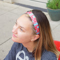 Go with the Flow | Green, Red | 1 Inch Sweaty Bands Non Slip Headband