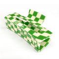 Hair Claw | Checkered | Green, White Sweaty Bands Non Slip Headband