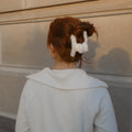 Hair Claw | Fur | Cream Sweaty Bands Non Slip Headband