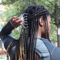 Hair Claw | Jumbo | Gloss | Clear Sweaty Bands Non Slip Headband