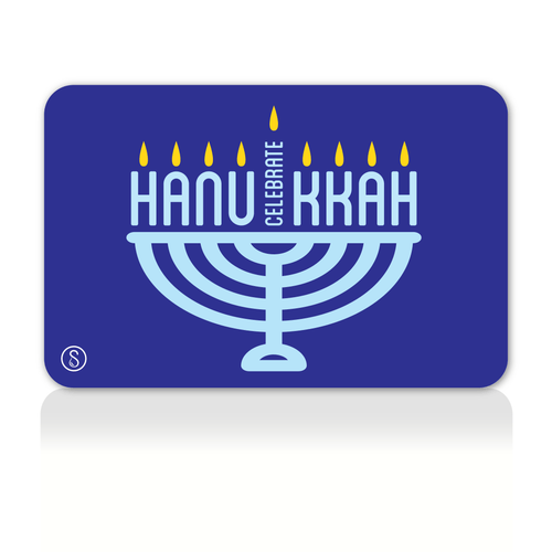 Happy Hanukkah Gift Card Sweaty Bands Non Slip Headband
