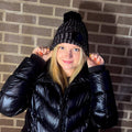 Hats | PomPom | Black Sweaty Bands Non Slip Headband