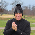 Hats | PomPom | Black, Pink Sweaty Bands Non Slip Headband