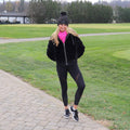 Hats | PomPom | Black Sweaty Bands Non Slip Headband