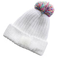 Hats | PomPom | White, Multi Sweaty Bands Non Slip Headband
