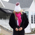 Hats | PomPom | White, Multi Sweaty Bands Non Slip Headband